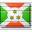 Flag Burundi Icon 32x32