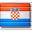 Flag Croatia Icon 32x32