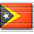 Flag East Timor Icon 32x32