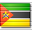 Flag Mozambique Icon 32x32