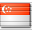 Flag Singapore Icon 32x32