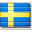 Flag Sweden Icon 32x32