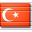 Flag Turkey Icon 32x32