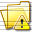 Folder Warning Icon 32x32