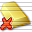 Goldbar Delete Icon 32x32