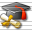 Graduation Hat 1 Icon 32x32