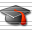 Graduation Hat 2 Icon 32x32