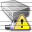 Harddisk Network Warning Icon 32x32