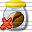Jar Bean Delete Icon 32x32