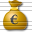 Moneybag Euro Icon 32x32