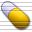Pill Yellow Icon 32x32
