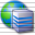 Server Earth Icon 32x32