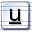 Text Underlined Icon 32x32