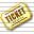 Ticket Yellow Icon 32x32
