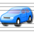 Car Compact Blue Icon 48x48