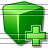 Cube Green Add Icon 48x48