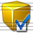 Cube Yellow Preferences Icon 48x48