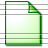 Document Plain Green Icon 48x48