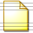 Document Plain Yellow Icon 48x48