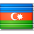Flag Azerbaijan Icon 48x48