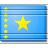 Flag Congo Democratic Republic Icon 48x48