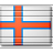 Flag Faroe Islands Icon 48x48