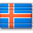 Flag Iceland Icon 48x48