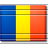 Flag Romania Icon 48x48