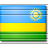 Flag Rwanda Icon 48x48