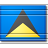 Flag Saint Lucia Icon 48x48
