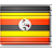 Flag Uganda Icon 48x48