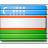 Flag Uzbekistan Icon 48x48