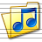 Folder Music Icon 48x48