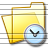 Folder Time Icon 48x48