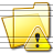 Folder Warning Icon 48x48