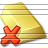 Goldbar Delete Icon 48x48