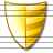 Shield Yellow Icon 48x48