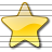 Star Yellow Icon 48x48