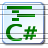 Text Code Csharp Icon 48x48