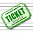 Ticket Green Icon 48x48